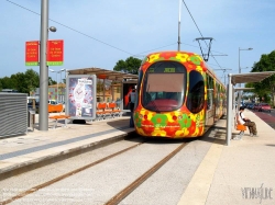Viennaslide-05292028 Montpellier, moderne Tramway, Linie 2