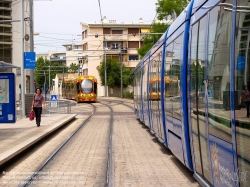 Viennaslide-05292034 Montpellier, moderne Tramway, Linie 2