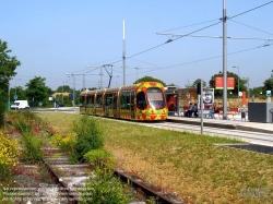Viennaslide-05292060 Montpellier, moderne Tramway, Linie 2
