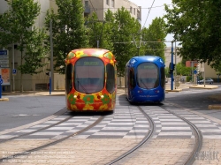 Viennaslide-05292061 Montpellier, moderne Tramway, Linie 2