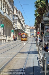 Viennaslide-05292099 Montpellier, moderne Tramway, Linie 2, Gare St Roch