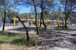 Viennaslide-05292115 Montpellier, moderne Tramway, Linie 2, Jacou