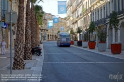 Viennaslide-05294114 Montpellier, moderne Tramway Linie 4, Fahrzeugdesign von Christian Lacroix - Montpellier, modern Tramway Line 4, Design by Christian Lacroix, Jeu de Paume