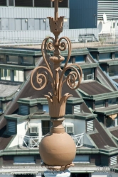 Viennaslide-05300150 Paris, Dachdekoration - Paris Rooftop Decoration