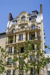 Viennaslide-05300183 Paris Wohnhaus - Paris, Apartment House