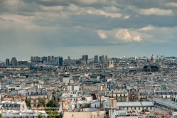 Viennaslide-05301002h Paris, Stadtpanorama vom Montmartre - Paris, Panorama View from Montmartre