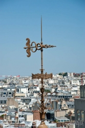 Viennaslide-05301006 Paris, Stadtpanorama von Galeries Lafayette - Paris, Panorama View from Galeries Lafayette