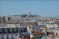 Viennaslide-05301013 Ausblick über Paris, Sacre Coeur im Hintergrund // View over Paris, Sacre Coeur at the Background