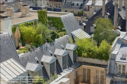 Viennaslide-05301017 Paris, Dachgarten im Marais // Paris, Rooftop Terrace in Marais Quarter