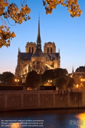 Viennaslide-05301309 Paris, Ile de la Cite, Notre Dame vor dem Brand des Dachstuhls - Paris, Ile de la Cite, Notre Dame Cathedral prior to the Fire