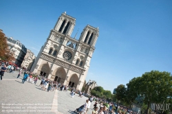 Viennaslide-05301313 Paris, Ile de la Cite, Notre Dame vor dem Brand des Dachstuhls - Paris, Ile de la Cite, Notre Dame Cathedral prior to the Fire