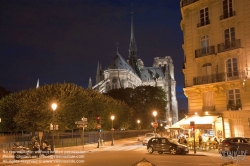 Viennaslide-05301316 Paris, Ile de la Cite, Notre Dame vor dem Brand des Dachstuhls - Paris, Ile de la Cite, Notre Dame Cathedral prior to the Fire