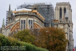 Viennaslide-05301317 Paris, Notre Dame after the Fire - Paris, Notre Dame nach dem Brand