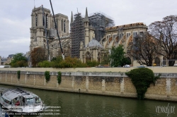 Viennaslide-05301318 Paris, Notre Dame after the Fire - Paris, Notre Dame nach dem Brand