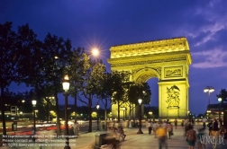 Viennaslide-05301506 Paris, Triumphbogen, Arc de Triomphe - Paris, Arc de Triomphe