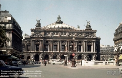 Viennaslide-05302300 Paris, Opera Garnier, historisches Foto // Paris, Opera Garnier, Historic Photo
