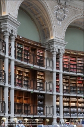 Viennaslide-05302514 Paris, Bibliotheque national de France (Französische Nationalbibliothek), Ovalsaal, Jean-Louis Pascal, Alfred Recoura // Paris, Bibliotheque national de France (French National Library), Oval Room, Jean-Louis Pascal, Alfred Recoura