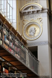 Viennaslide-05302517 Paris, Bibliotheque national de France (Französische Nationalbibliothek), Labrouste-Saal // Paris, Bibliotheque national de France (French National Library), Labrouste Room