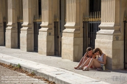 Viennaslide-05303519 Paris, Palais Royal, Garten - Paris, Palais Royal, Garden