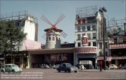 Viennaslide-05305600 Paris, Moulin Rouge, historic Photo // Paris, Moulin Rouge, Historic Photo