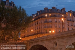 Viennaslide-05307053 Paris, Abend an der Seine - Paris, Evening at the Banks of the River Seine