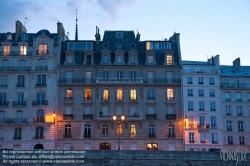 Viennaslide-05307109 Paris, elegante Fassade an der Seine - Paris, elegant Facade at the Saine River