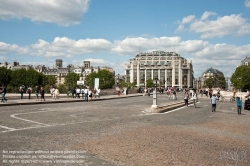 Viennaslide-05307113 Paris, auf der Pont Neuf, Kaufhaus Samaritaine - Paris, Pont Neuf, Samaritaine