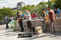 Viennaslide-05307116 Paris, Straßenmusiker - Paris, Street Musicians