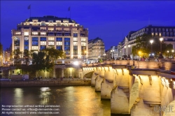 Viennaslide-05307190f Paris, Seine, Pont Neuf, Samaritaine // Paris, Seine, Pont Neuf, Samaritaine