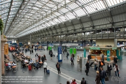 Viennaslide-05309422 Paris, Gare de l'Est, Querbahnsteig