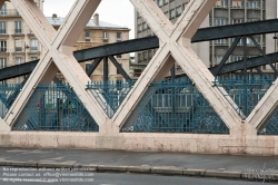 Viennaslide-05309431 Paris, Rue la Fayette, Betonbrücke über Gare de l'Est - Paris, Rue la Fayette, Concrete Bridge over Tracks of Gare de l'Est