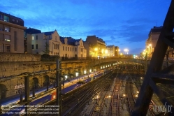 Viennaslide-05309439 Paris, Bahnstrecke nahe Gare de l'Est - Paris, around Gare de l'Est