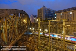 Viennaslide-05309441 Paris, Bahnstrecke nahe Gare de l'Est - Paris, around Gare de l'Est