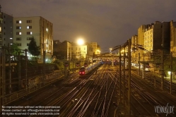 Viennaslide-05309445 Paris, Bahnstrecke nahe Gare de l'Est - Paris, around Gare de l'Est