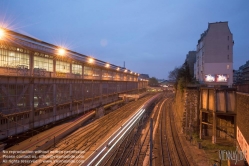 Viennaslide-05309526 Paris, Gare Saint Lazare, Gleisfeld und Brücken