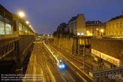 Viennaslide-05309529 Paris, Gare Saint Lazare, Gleisfeld und Brücken