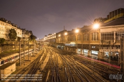 Viennaslide-05309534 Paris, Gare Saint Lazare, Gleisfeld und Brücken