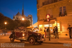 Viennaslide-05310014 Paris, Ile de la Cite, Citroen 2CV