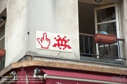 Viennaslide-05313011 Paris, Space Invader