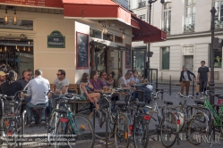 Viennaslide-05313065 Paris, Cafe Rue Froissard