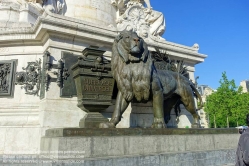 Viennaslide-05313919 Place de la Republique, Monument à la République