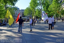 Viennaslide-05313920 Paris, Place de la Republique, Demonstration