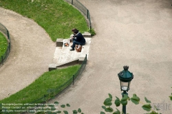 Viennaslide-05314015 Paris, Mittagspause in einem Park - Paris, Lunch Break in a Park