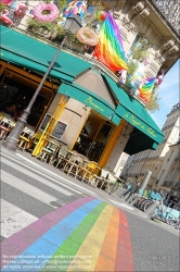 Viennaslide-05314565 Paris, Schwules Cafe im Marais // Paris, Gay Cafe at Marais