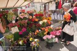 Viennaslide-05315007 Paris, Markt bei Maubert-Mutualite - Paris, Market at Maubert-Mutualite