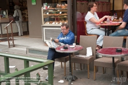 Viennaslide-05315011 Paris, Straßencafe beim Markt Maubert-Mutualite - Paris, Street cafe near Market at Maubert-Mutualite