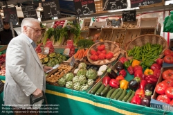 Viennaslide-05315013 Paris, Markt bei Maubert-Mutualite - Paris, Market at Maubert-Mutualite