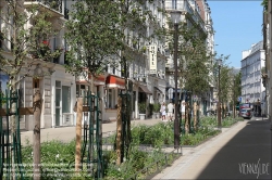 Viennaslide-05315056 Paris, Umbau einer Schulstraße zur Fußgängerzone (rue du Sommerard) // Paris, conversion of a school road into a padestrian area (rue du Sommerard)