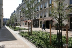 Viennaslide-05315058 Paris, Umbau einer Schulstraße zur Fußgängerzone (rue du Sommerard) // Paris, conversion of a school road into a padestrian area (rue du Sommerard)