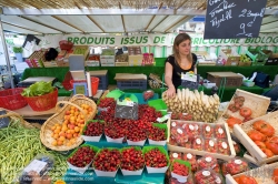 Viennaslide-05316027 Paris, Boulevard Raspail, Biomarkt - Paris, Boulevard Raspail, Health Food Market